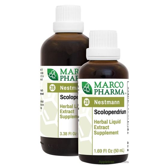 Marco Pharma Scolopendrium Herbal Liquid (small) 1.69oz/50ml