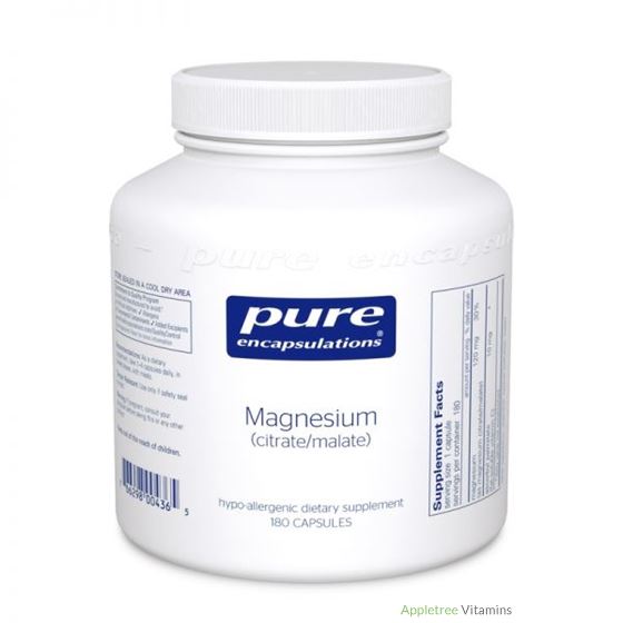 Pure Encapsulation Magnesium (citrate/malate) 180c