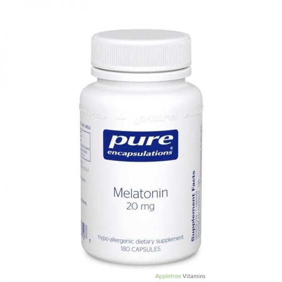 Pure Encapsulation Melatonin 20 mg 180c