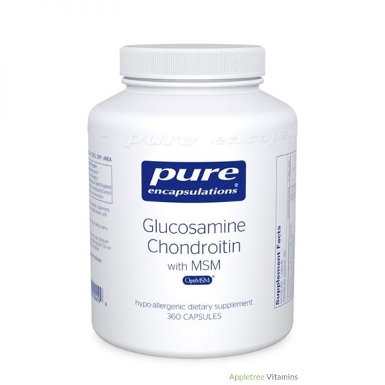Pure Encapsulation Glucosamine Chondroitin with MS