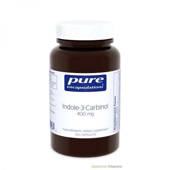 Pure Encapsulation Indole-3-Carbinol 400 mg 120c