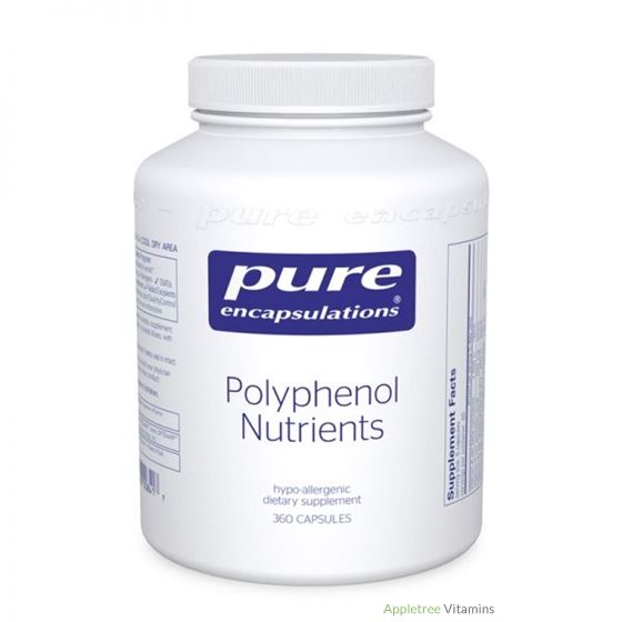 Pure Encapsulation Polyphenol Nutrients 180c