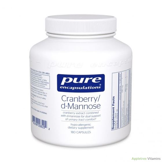 Pure Encapsulation Cranberry/D-Mannose 180c