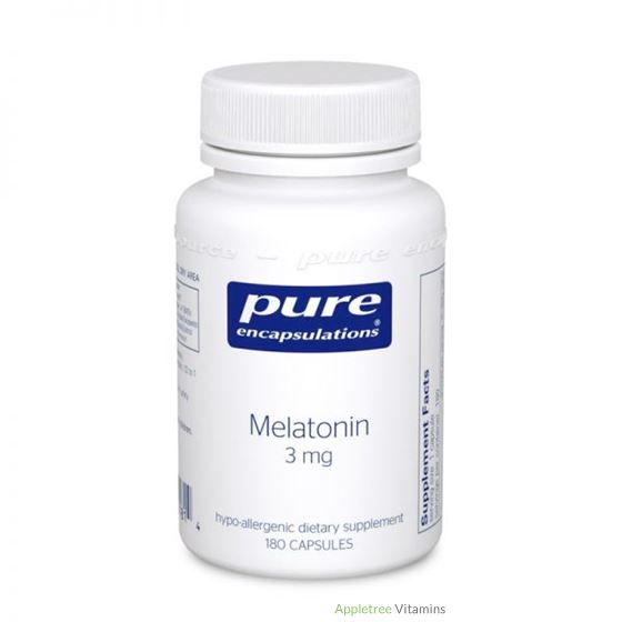 Pure Encapsulation Melatonin 3 Mg 180c