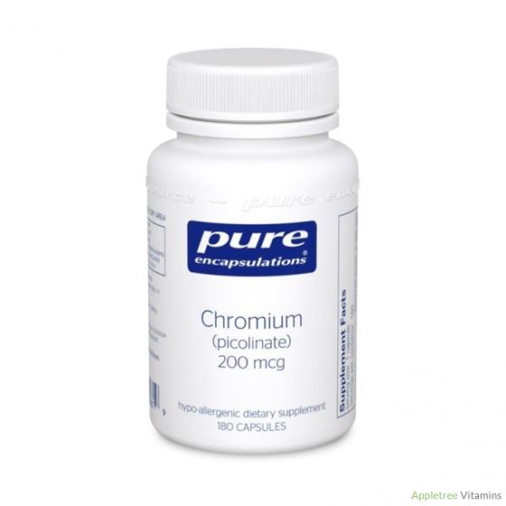 Pure Encapsulation Chromium (picolinate) 200 mcg 1