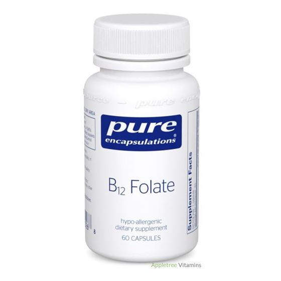 Pure Encapsulation B12 Folate 60c