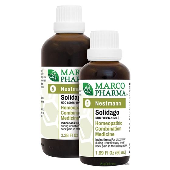 Marco Pharma Solidago Homeopathic Liquid (large) 3.38oz/100ml