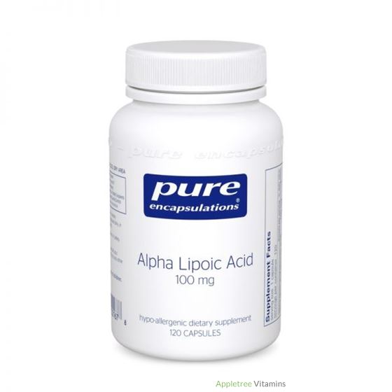 Pure Encapsulation Alpha Lipoic Acid 100 mg 120c