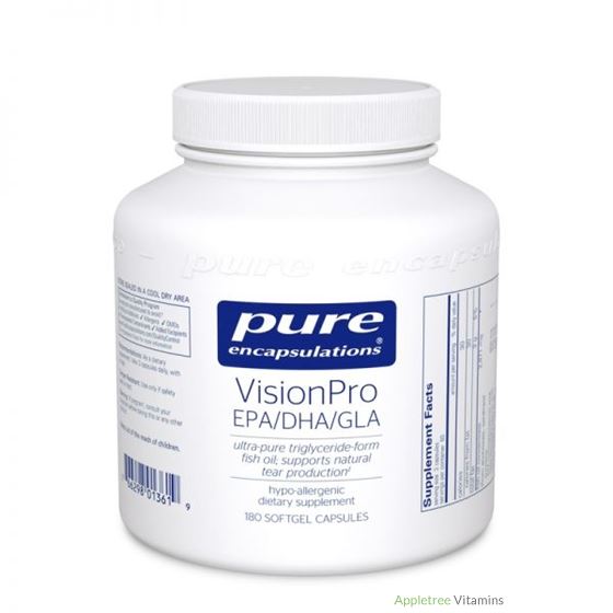 Pure Encapsulation VisionPro EPA/DHA/GLA 90c
