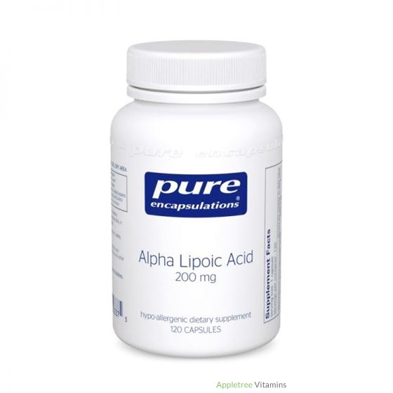 Pure Encapsulation Alpha Lipoic Acid 200 mg 60c