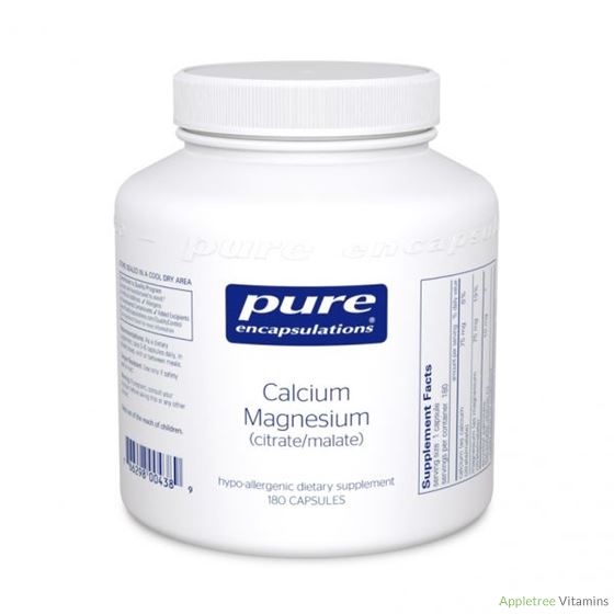 Pure Encapsulation Calcium Magnesium (citrate/mala