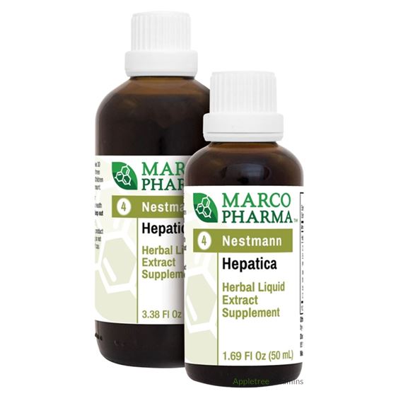 Marco Pharma Hepatica Herbal Liquid (large) 3.38oz/100ml