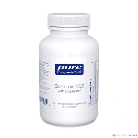 Pure Encapsulation Curcumin 500 with Bioperine® 12