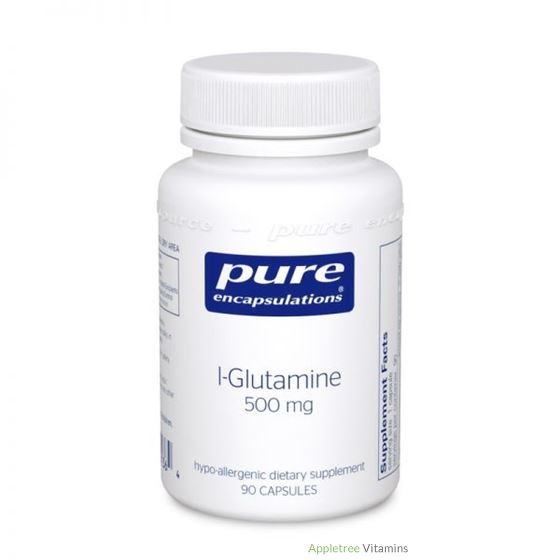 Pure Encapsulation l-Glutamine 500 Mg. 90c