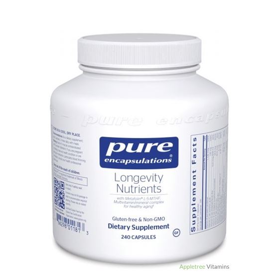 Pure Encapsulation Longevity Nutrients 120c
