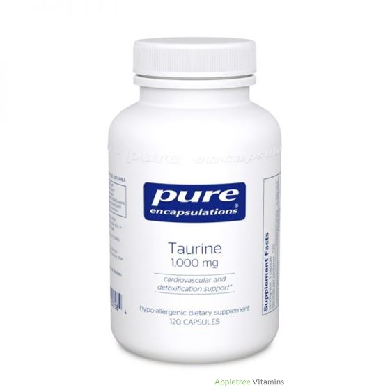 Pure Encapsulation Taurine 1,000 mg 120c
