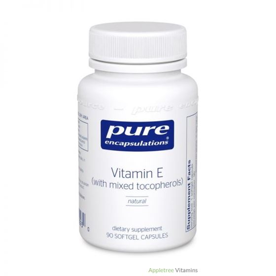 Pure Encapsulation Vitamin E (with mixed tocophero