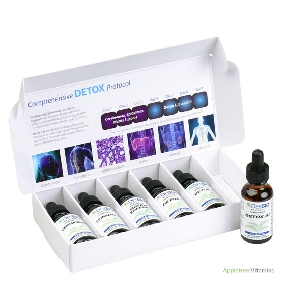 Desbio Comprehensive Homeopathic Detox Kit