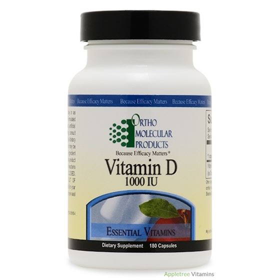 Vitamin D 1000 IU - 180 Capsules