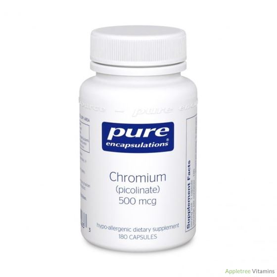 Pure Encapsulation Chromium (picolinate) 500 mcg 6