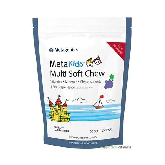 Metagenics MetaKids Multi Soft Chew Grape 60 Chews