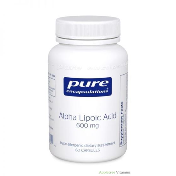 Pure Encapsulation Alpha Lipoic Acid 600 mg 60c