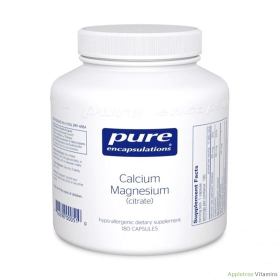 Pure Encapsulation Calcium Magnesium (citrate) 90c