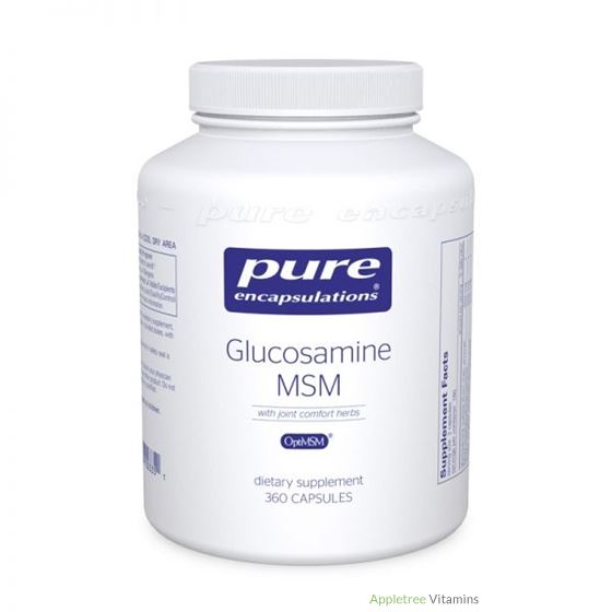 Pure Encapsulation Glucosamine/MSM with joint comf