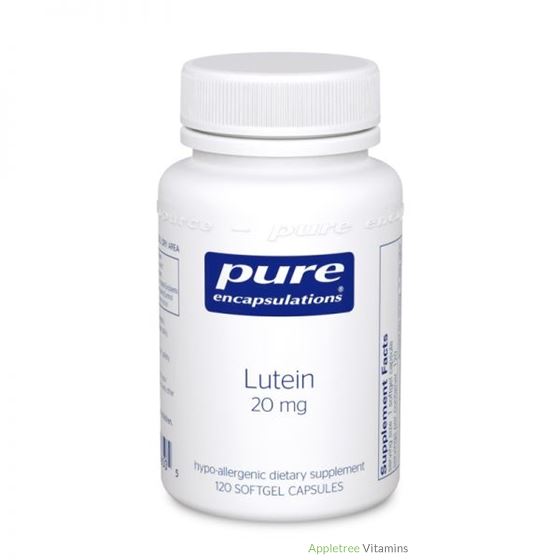 Pure Encapsulation Lutein 20 mg. 120c
