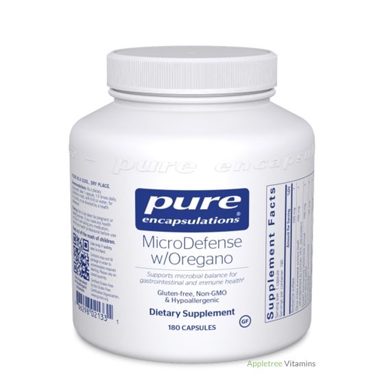 Pure Encapsulation MicroDefense w/ Oregano 180c