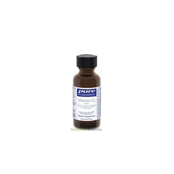 Pure Encapsulation Vitamin D3 liquid 22.5 ml