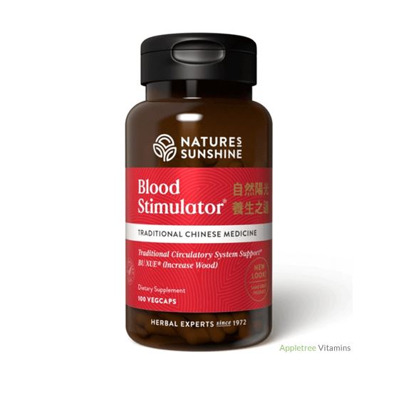 Nature Sunshine Blood Stimulator Chinese (100 VegCaps)