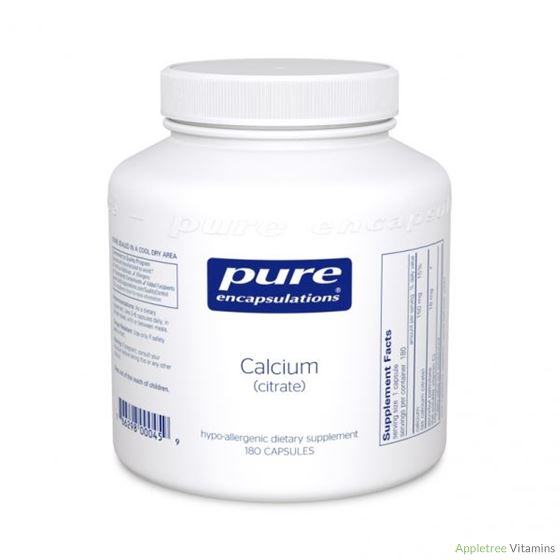 Pure Encapsulation Calcium (citrate) 180c