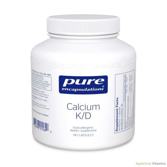 Pure Encapsulation Calcium K/D 180c