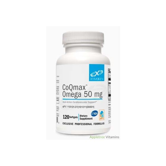 Xymogen CoQmax Omega 50 mg 120 Softgels