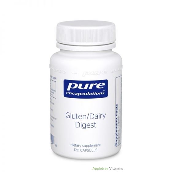 Pure Encapsulation Gluten/Dairy Digest 120c