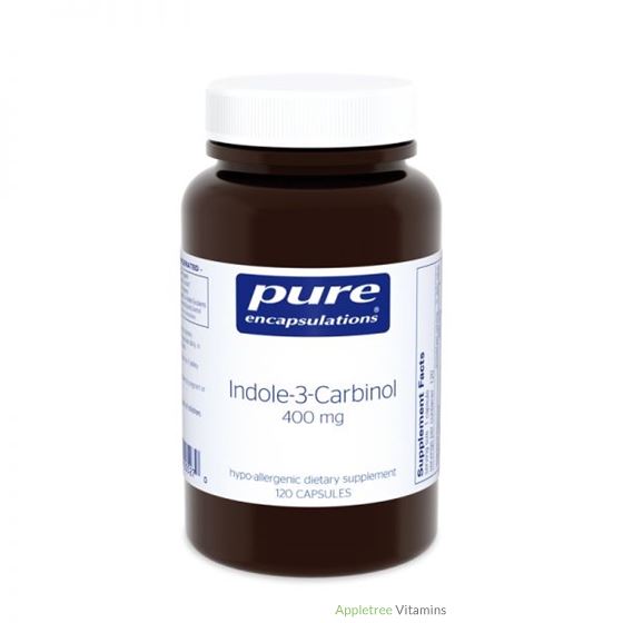 Pure Encapsulation Indole-3-Carbinol 400 mg 60c