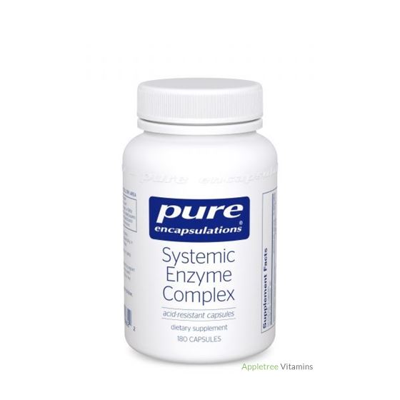 Pure Encapsulation Systemic Enzyme Complex 180c