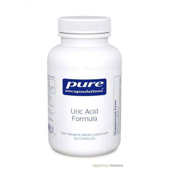 Pure Encapsulation Uric Acid Formula 120c