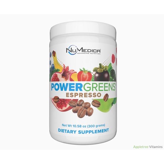 Numedica Power Greens Espresso - 30 Svgs (300g)