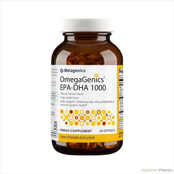 Metagenics OmegaGenics ® EPA-DHA 1000 60 Softgels